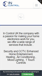Mobile Screenshot of incontrol-uk.com